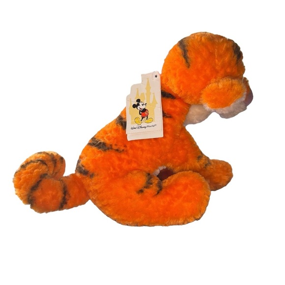 Classic Disney Tigger Plush - Walt Disney World Souvenir Stuffed Animal with Tag - Picture 3 of 13